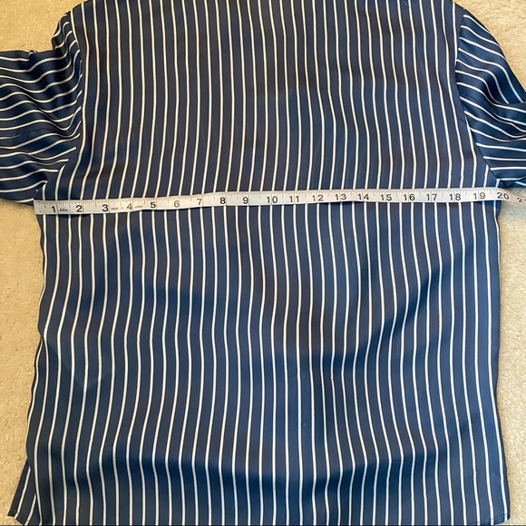 Maje Striped Wrap-Front Shirt - Picture 9 of 11